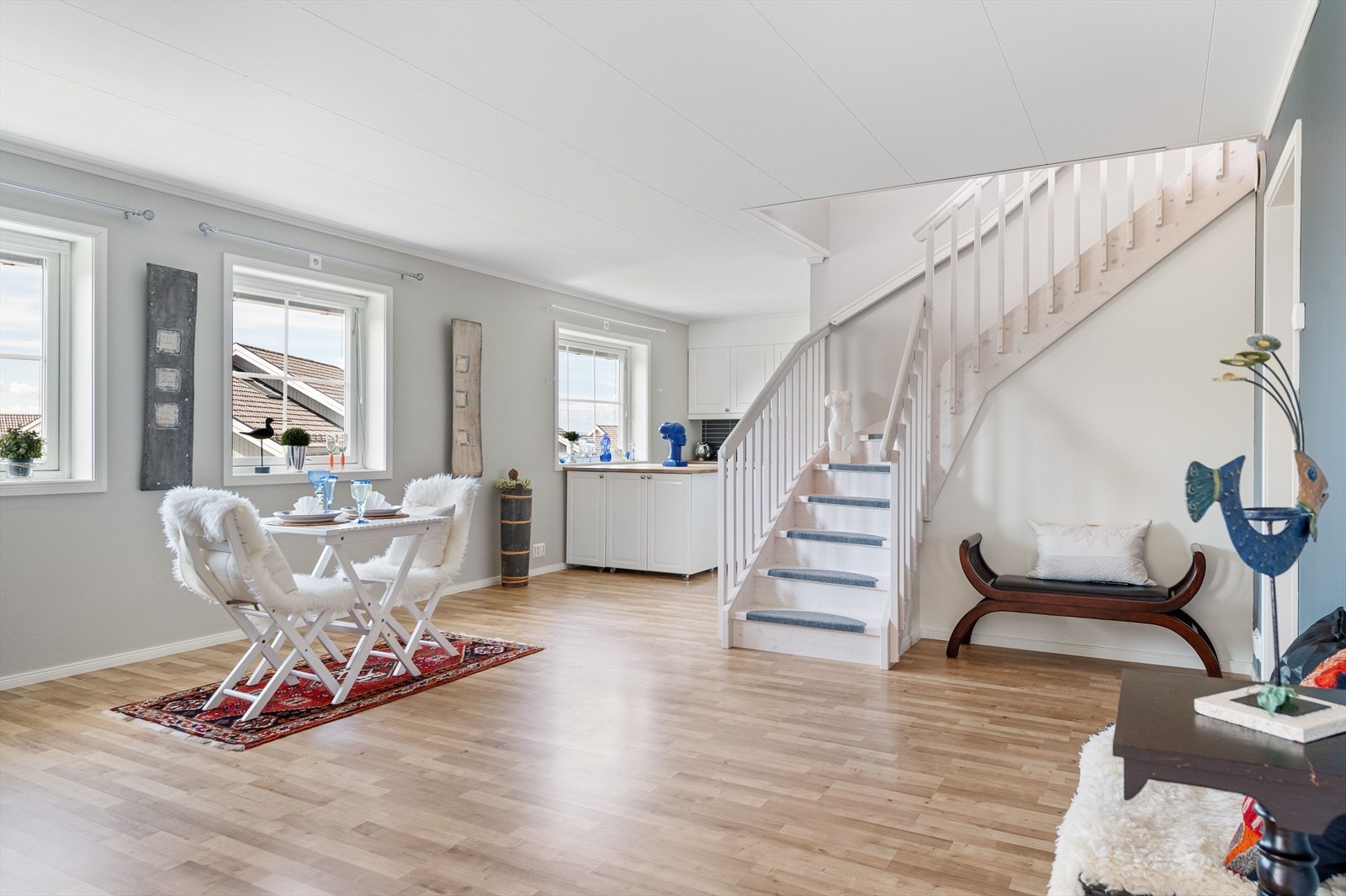 Trapp opp til andre etasje Galleribilde