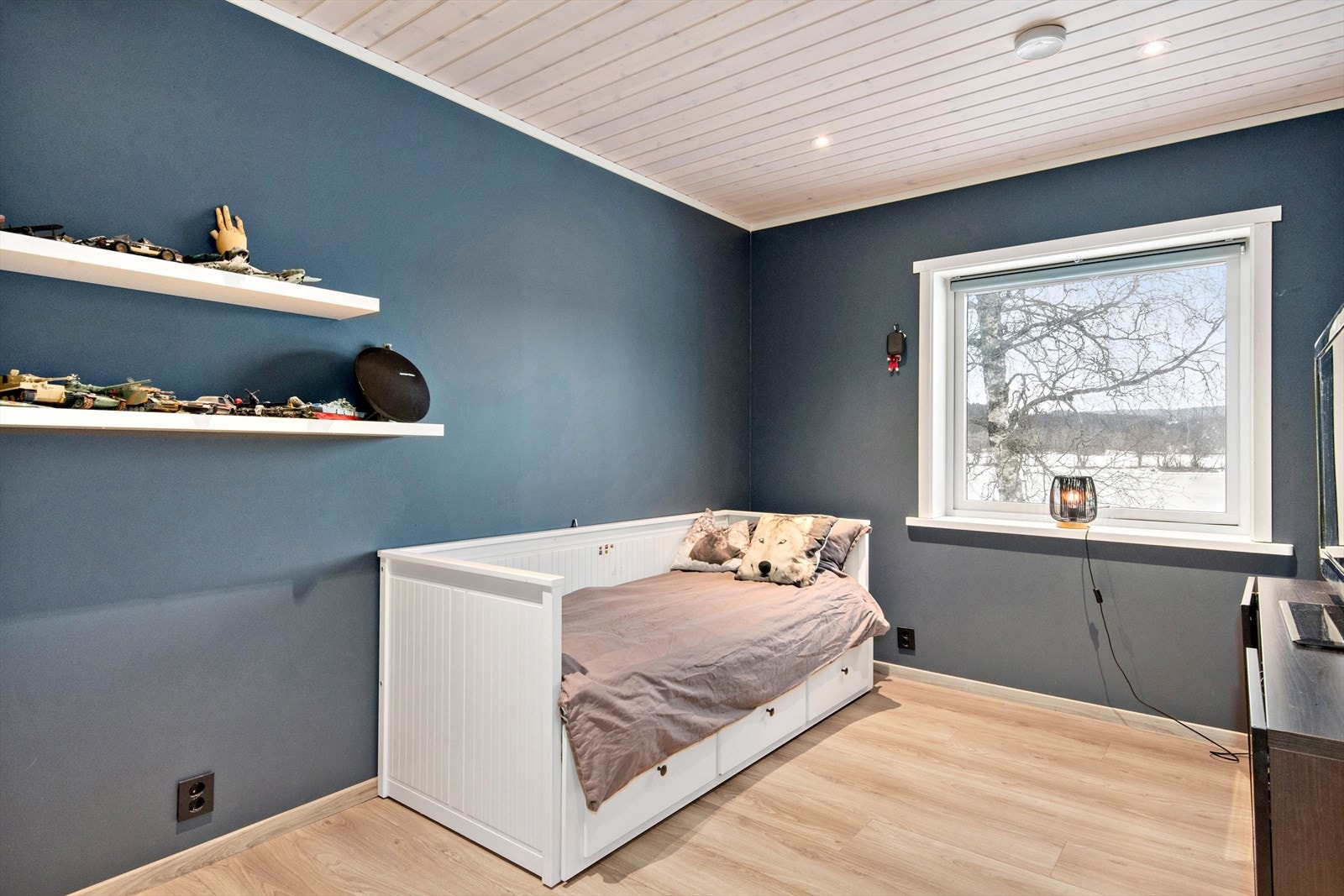 Soverom 3 av 3 på hovedplan Galleribilde