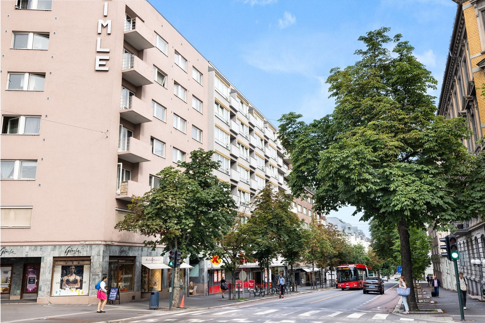 Herfra er det nærhet til alt du måtte trenge i hverdagen. Galleribilde