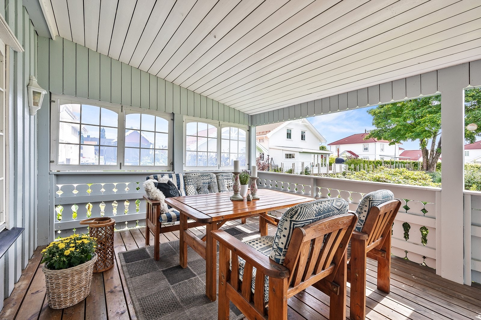 Her kan du nyte lune sommerkvelder i le. Galleribilde