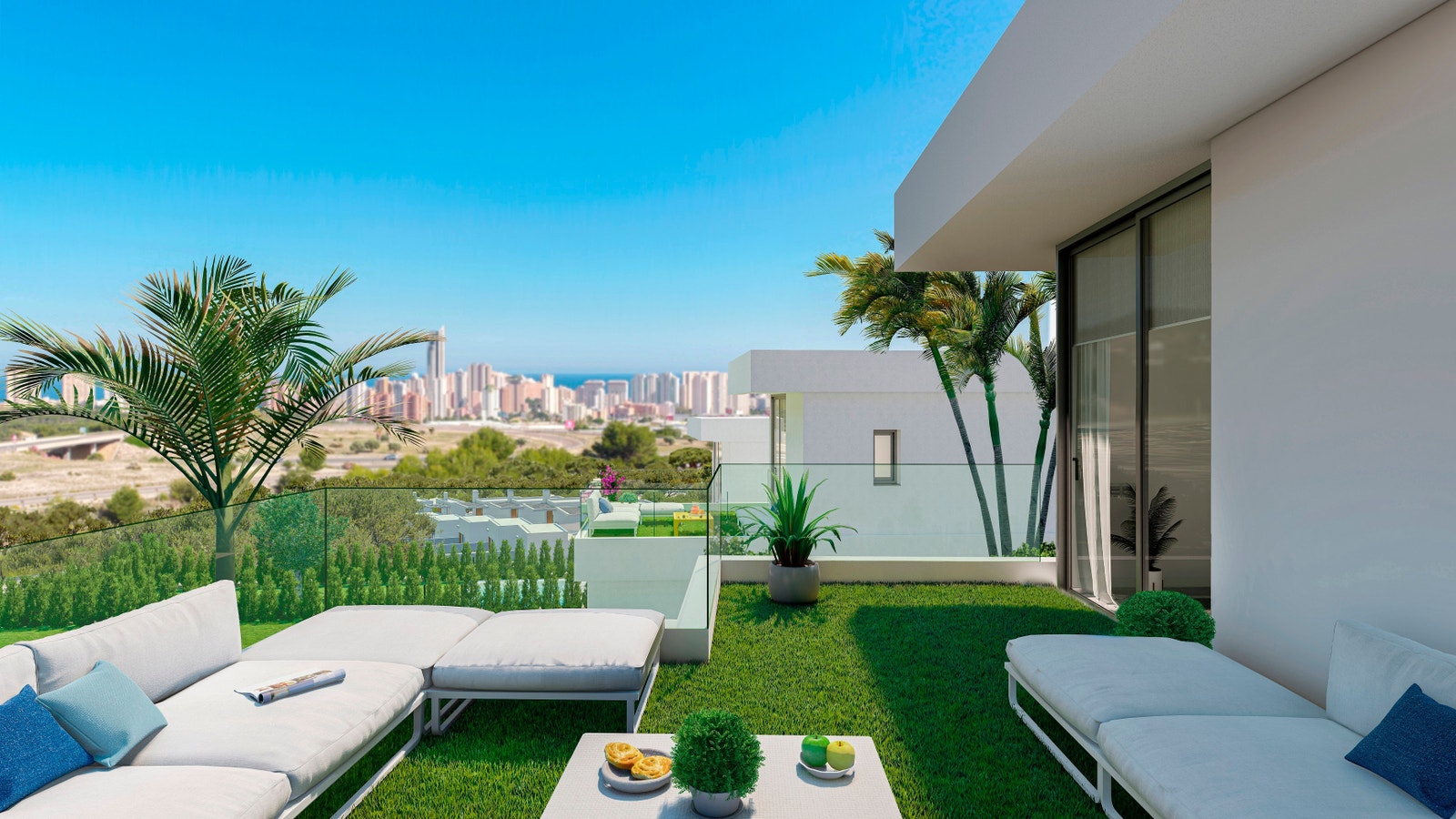 Benidorm i horisonten Galleribilde