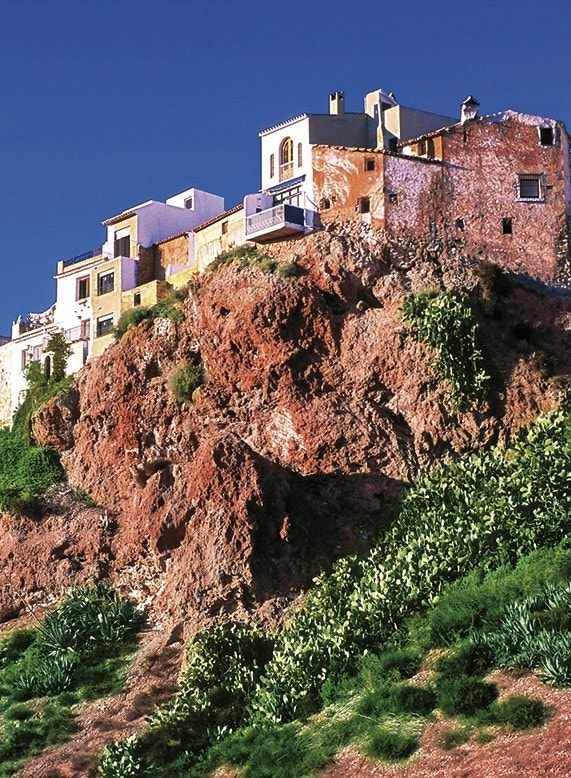 Finestrat gamlebyen Galleribilde