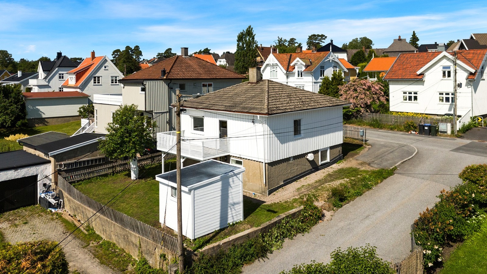 Boligen befinner seg sentralt på Trara Galleribilde