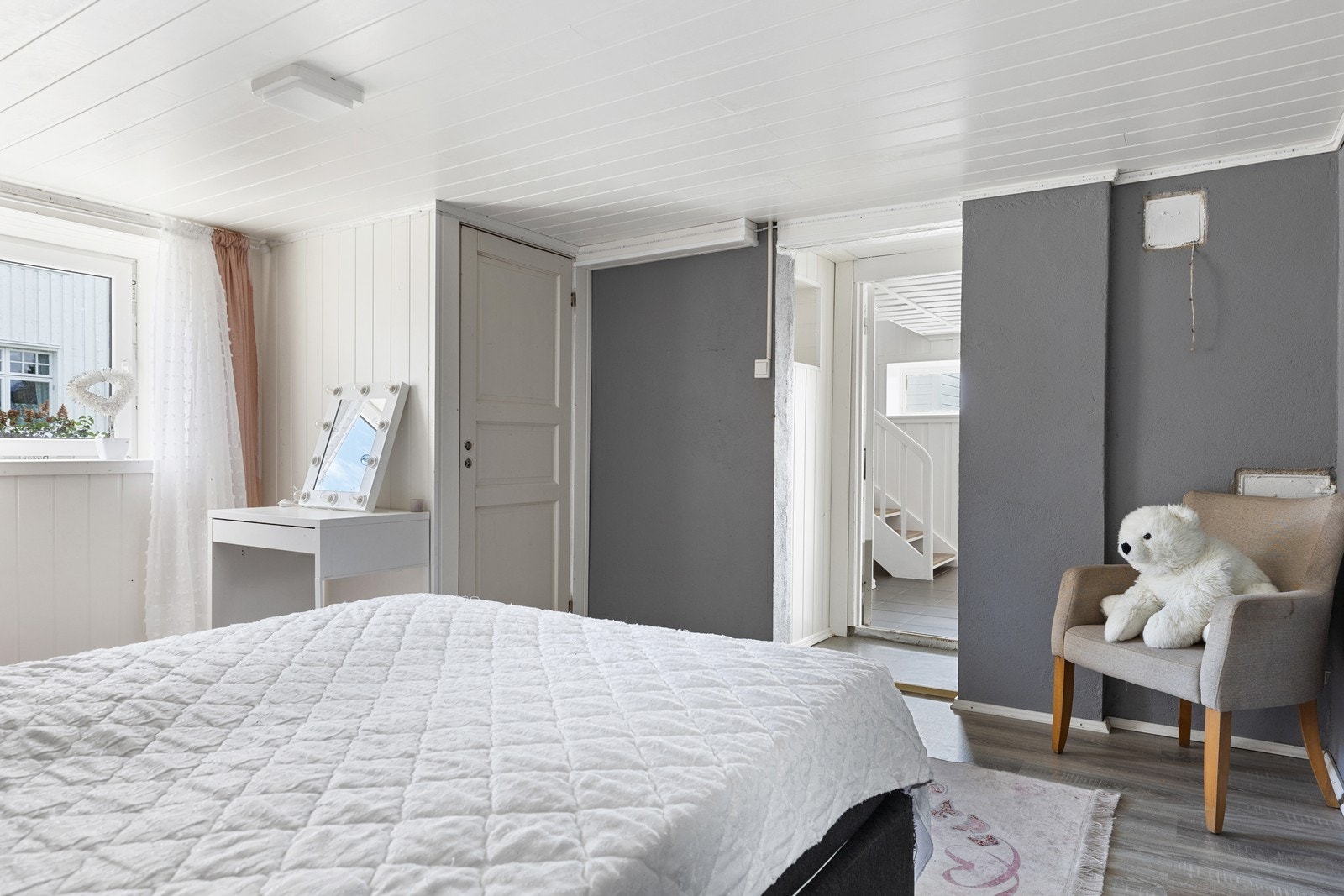 Bod innredet som soverom (ikke byggesøkt eller godkjent til varig opphold) Galleribilde