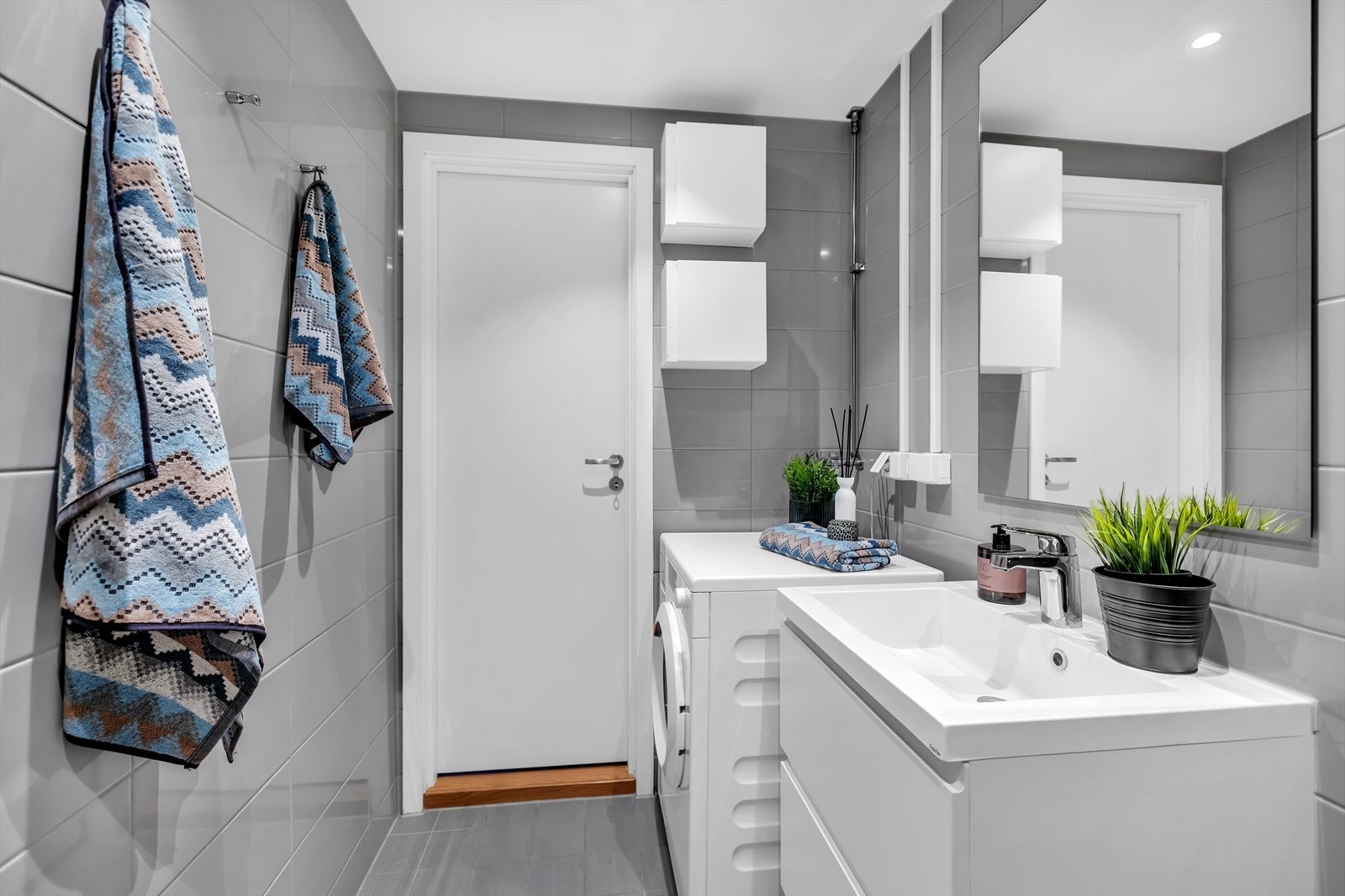 Badet ble pusset opp i 2017 i regi av borettslaget. Galleribilde