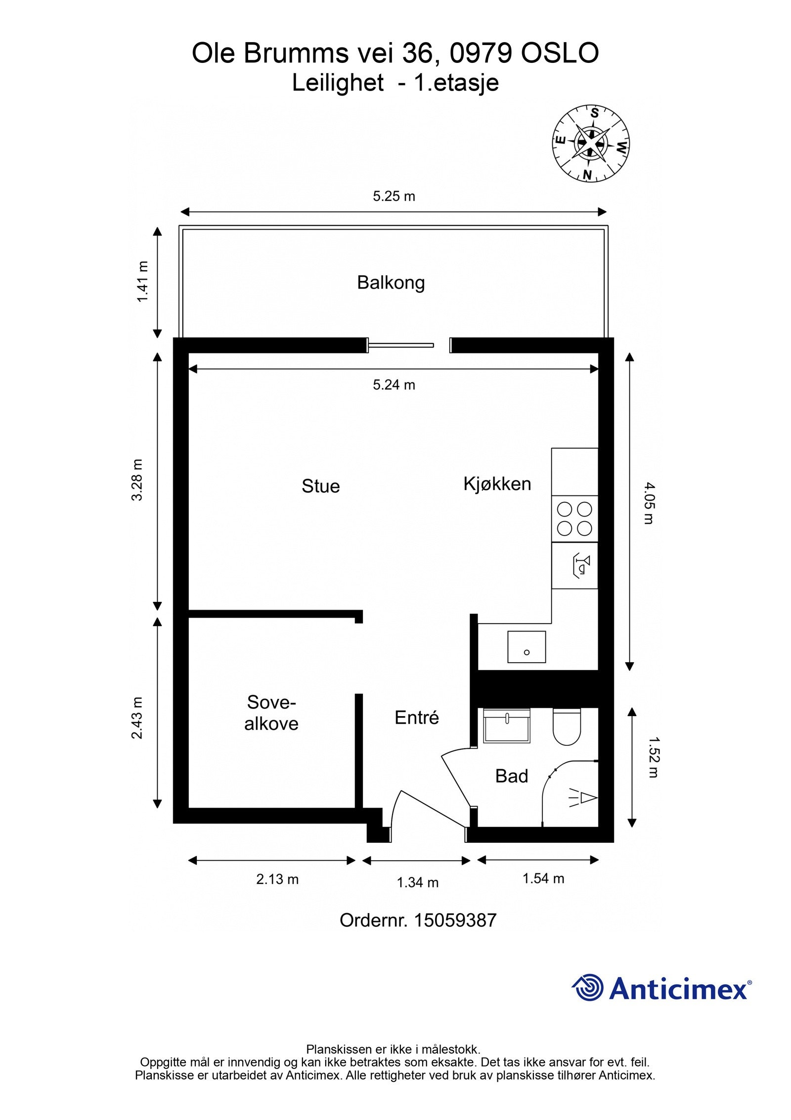 Plantegning. Galleribilde