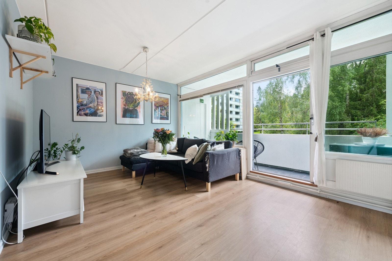 Fyring og varmtvann er inkludert i felleskostnadene. Galleribilde