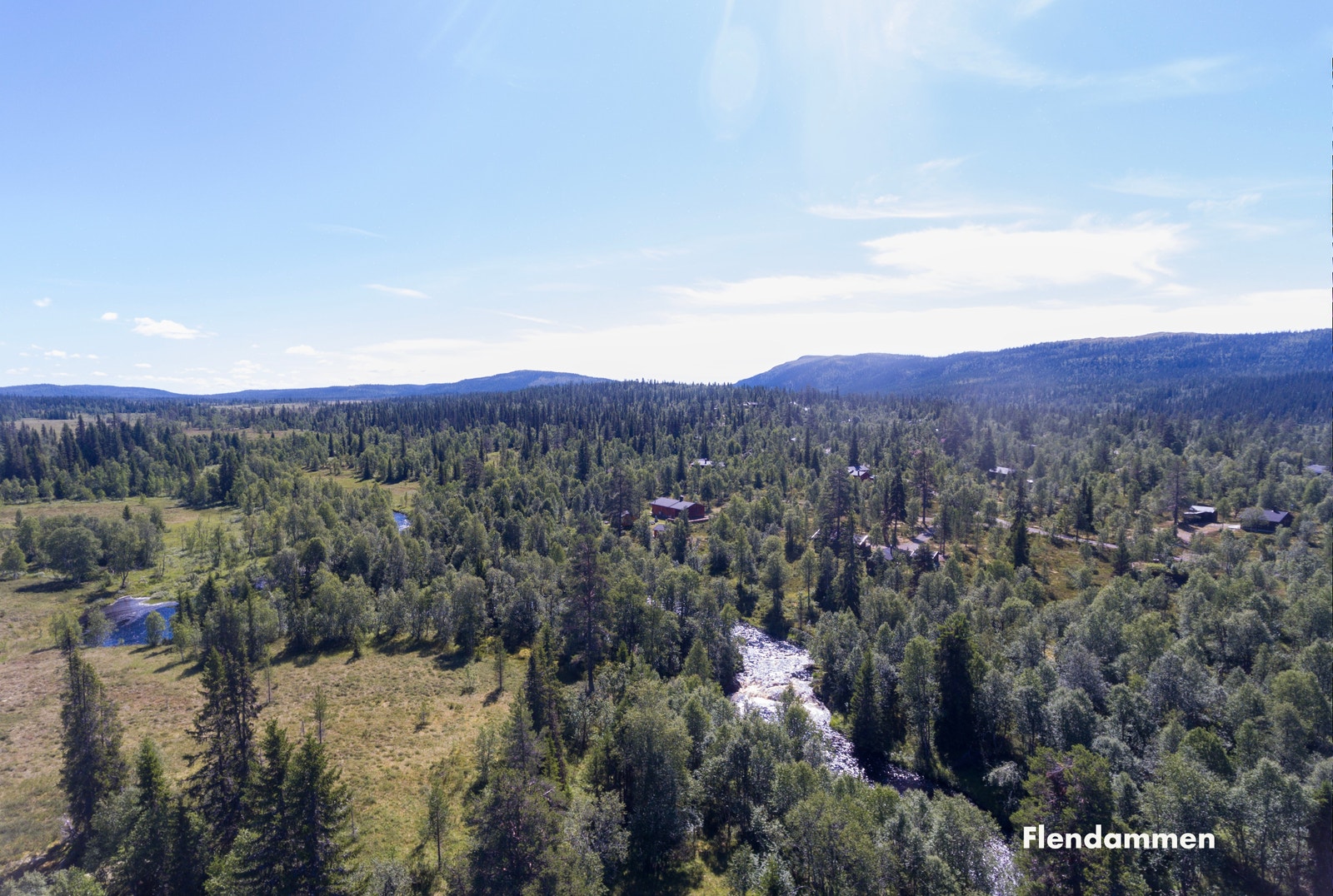 Flendammen hyttefelt Galleribilde
