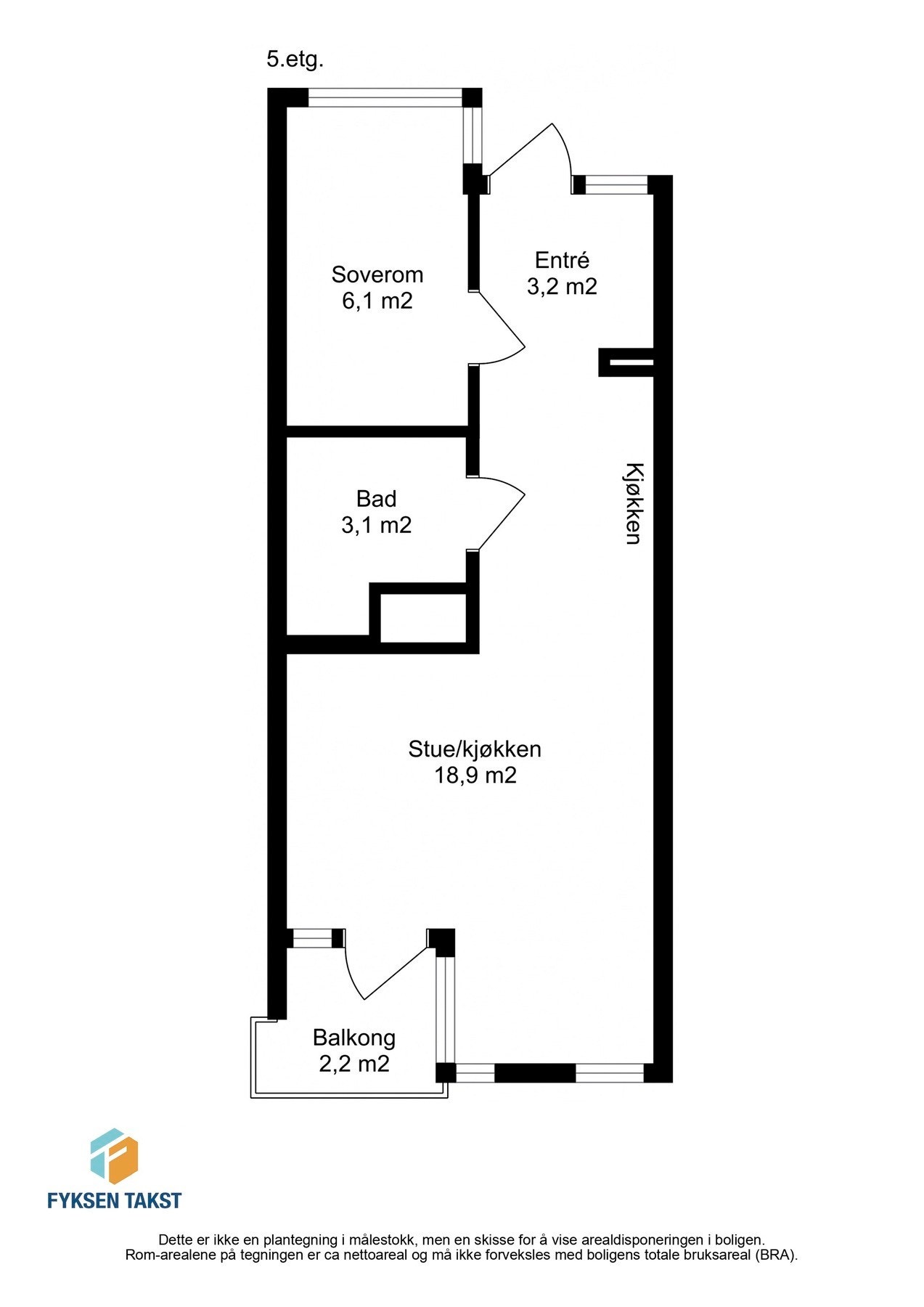 Planskisse. Galleribilde