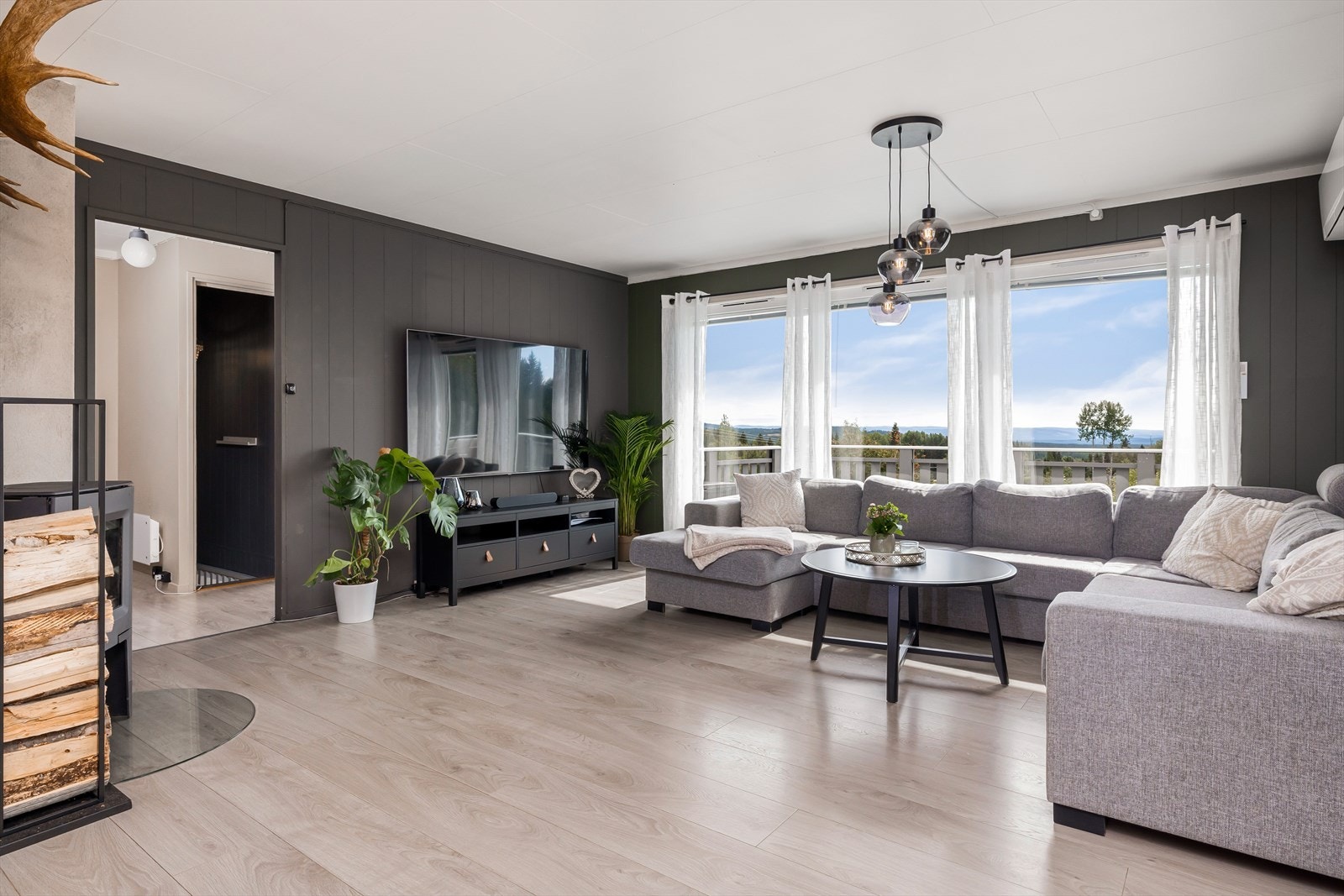 God plass til sofagruppe. Galleribilde