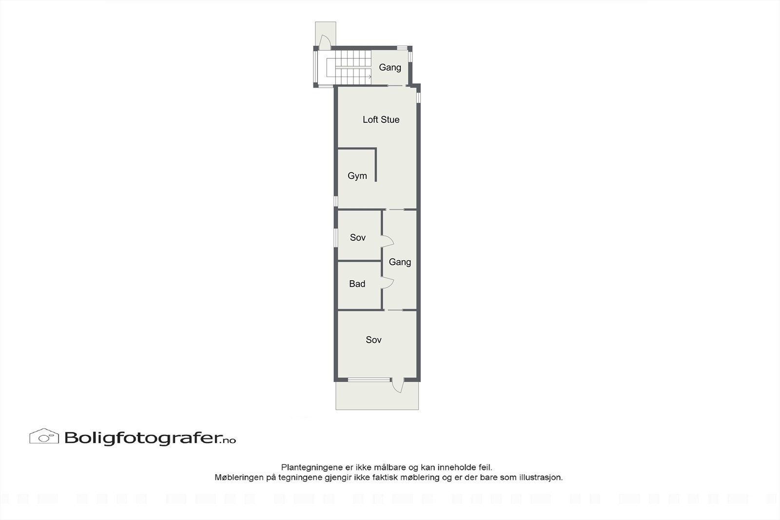 Generasjonsbolig/tilbygg 2.etasje Galleribilde