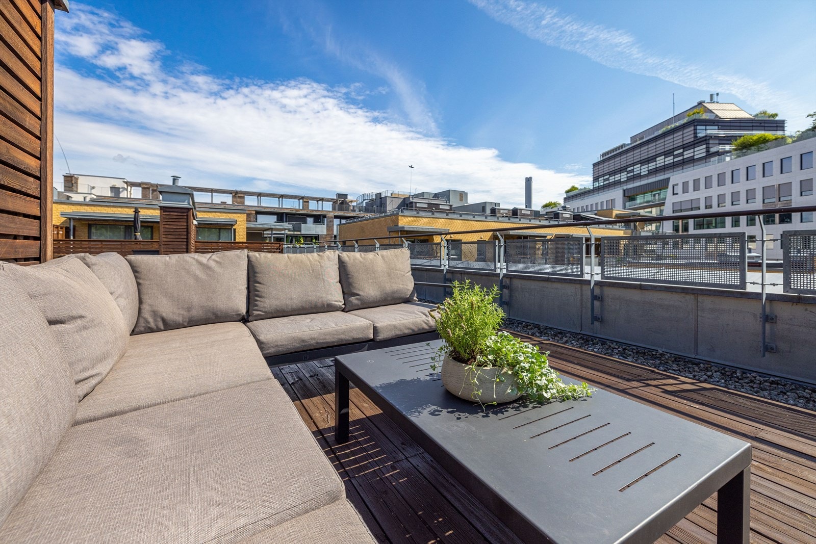 Felles takterrasse Galleribilde