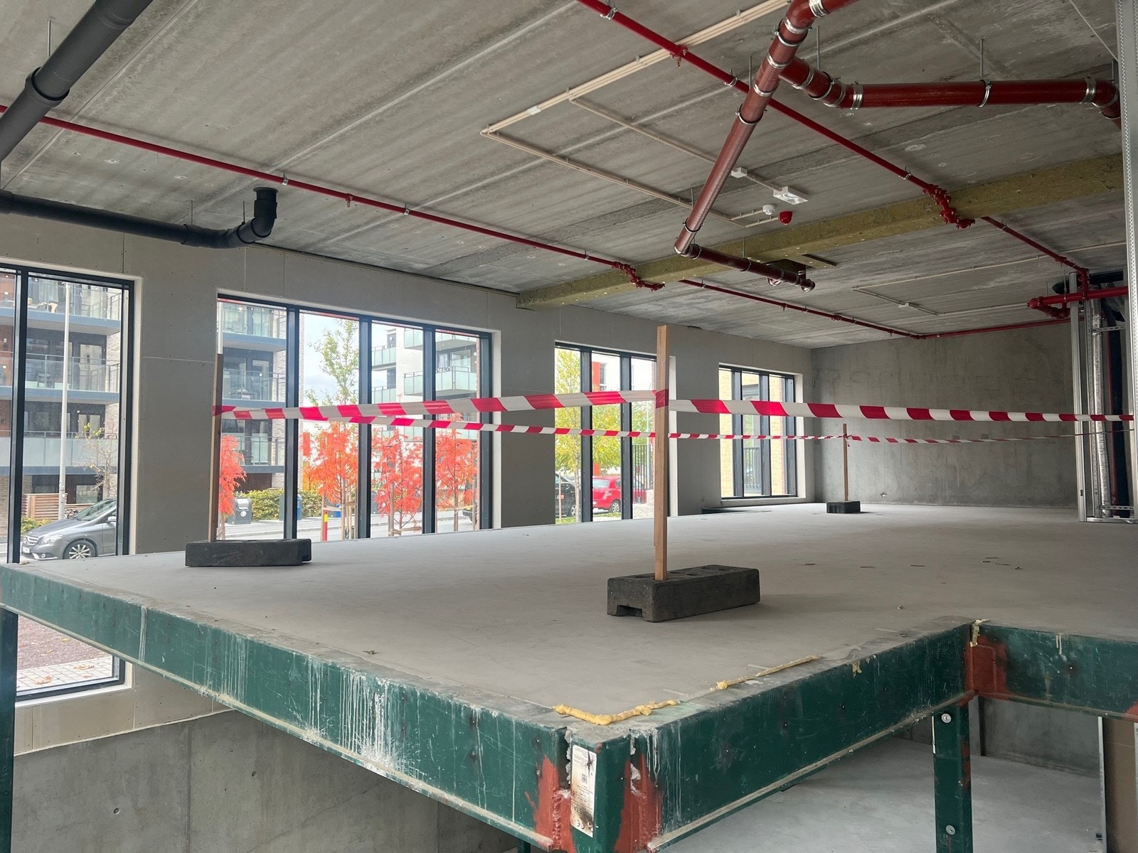 Messanin mot Malerhaugveien. Galleribilde