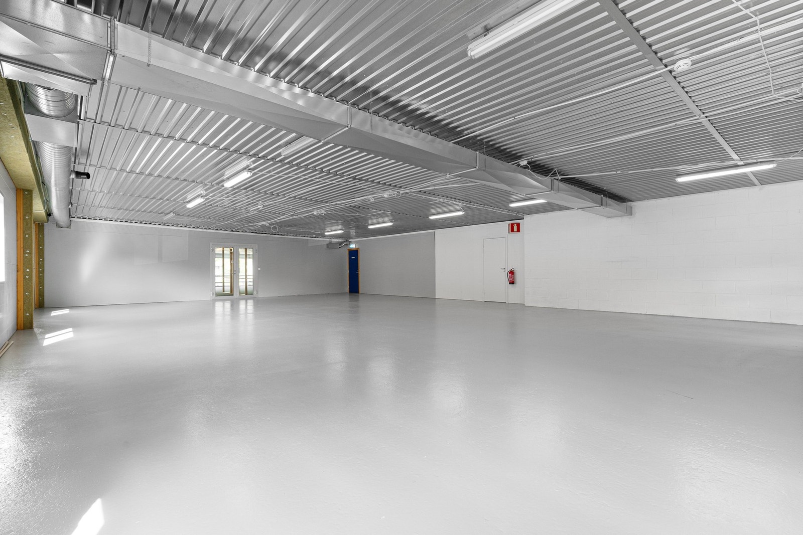 Uinnredet åpent areal - kan tilpasses leietakers behov. Galleribilde