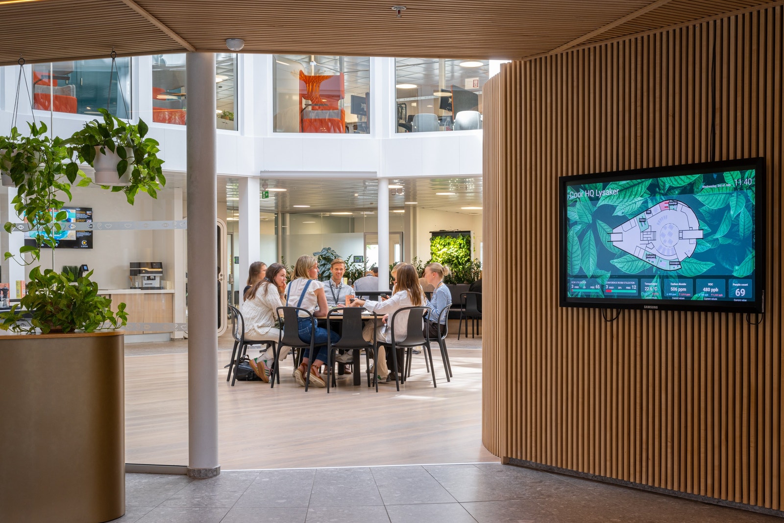 Representativt inngangsparti Galleribilde