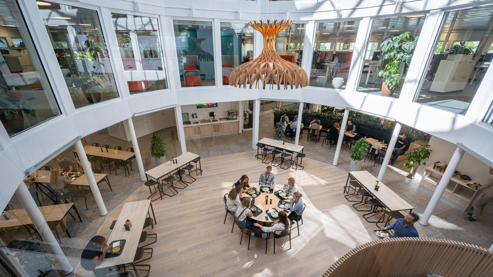 Felles personalrestaurant Galleribilde