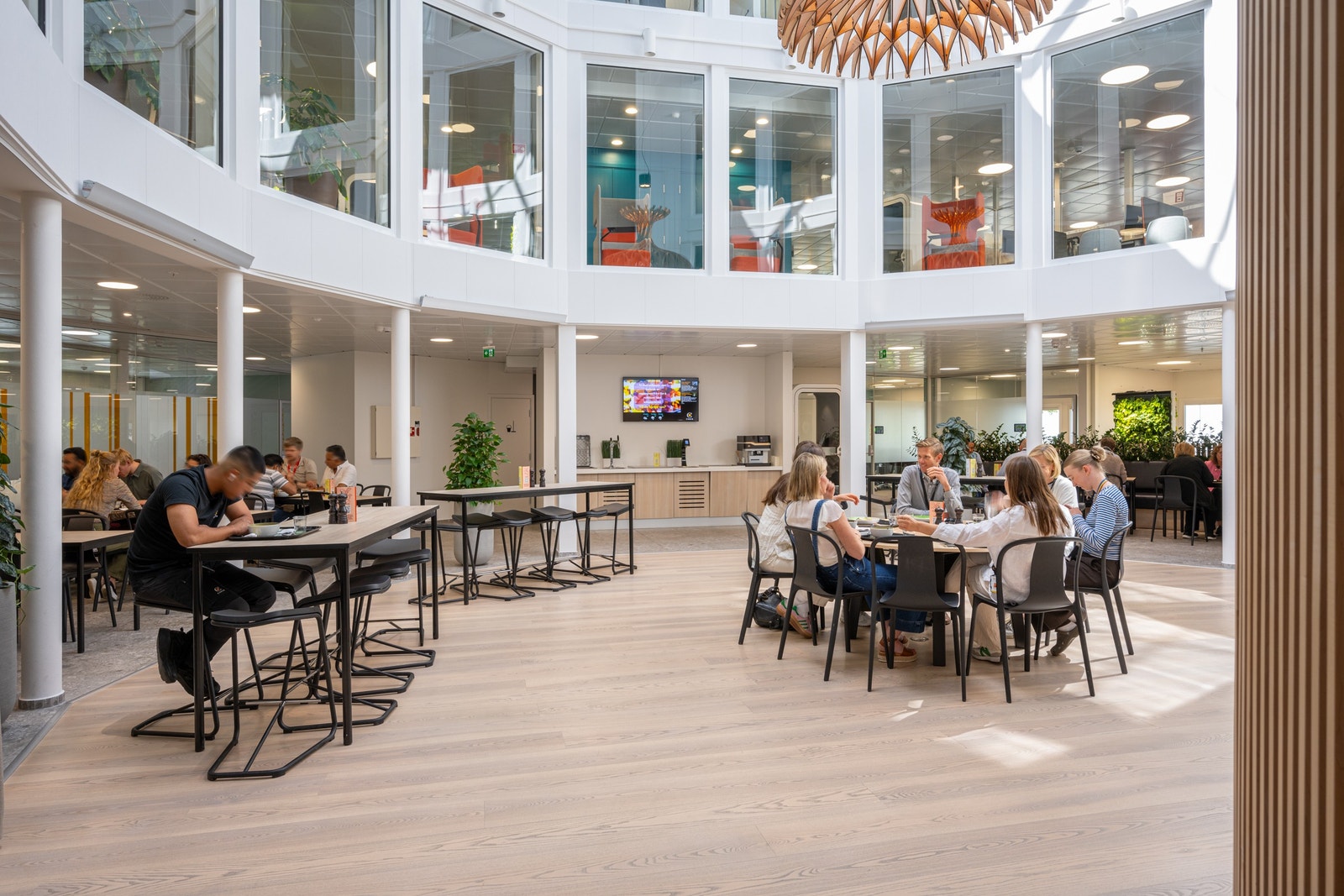 Felles personalrestaurant Galleribilde