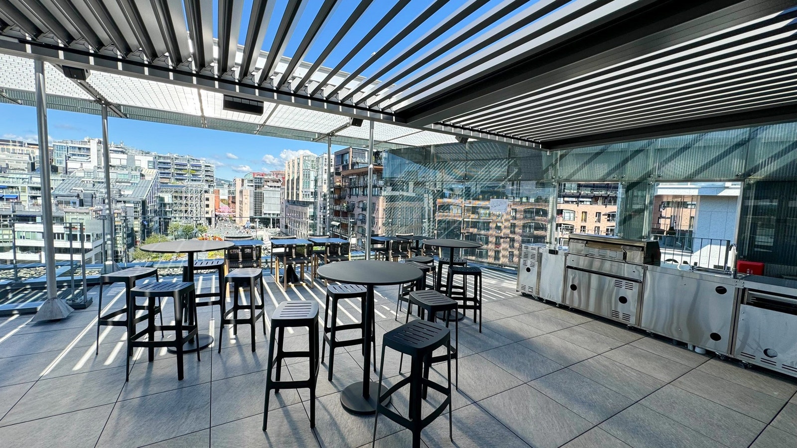 Takterrasse Galleribilde