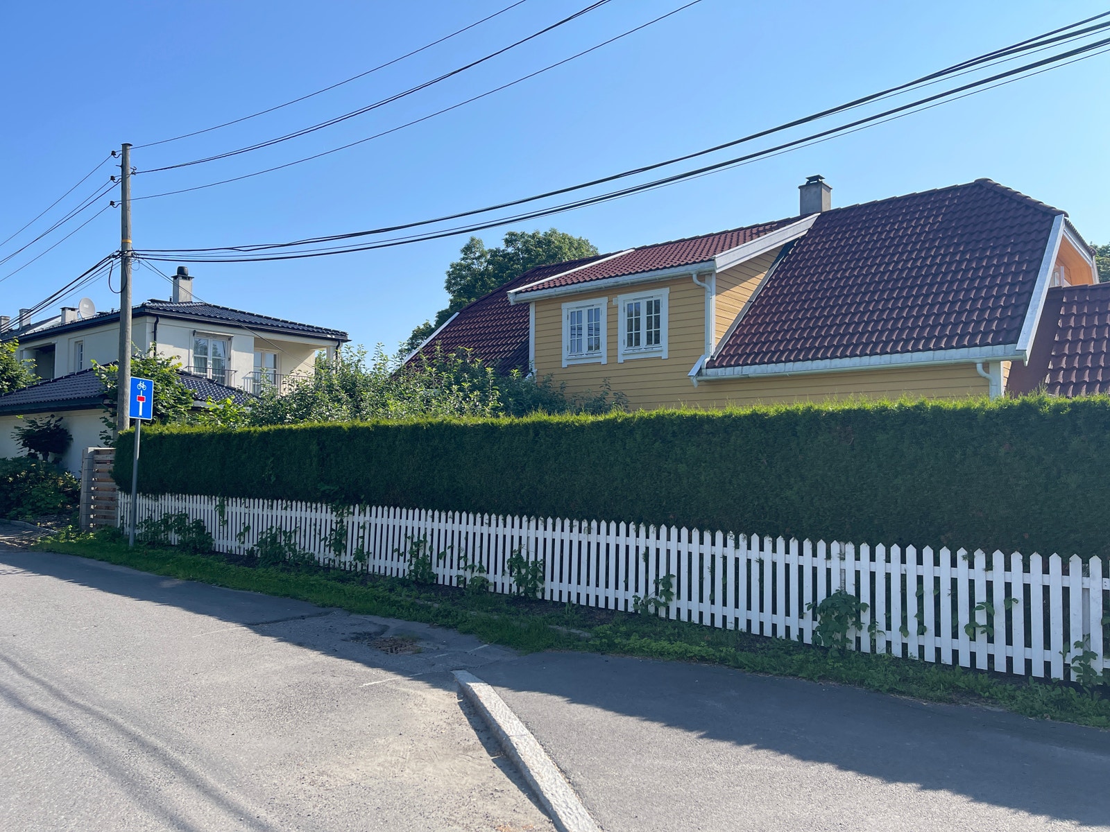 Fra Lille Borgen vei Galleribilde