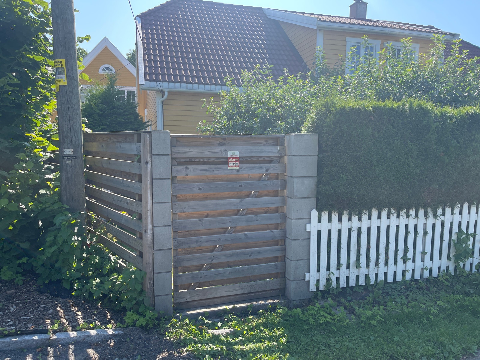 Inngang fra Lille Borgen vei Galleribilde