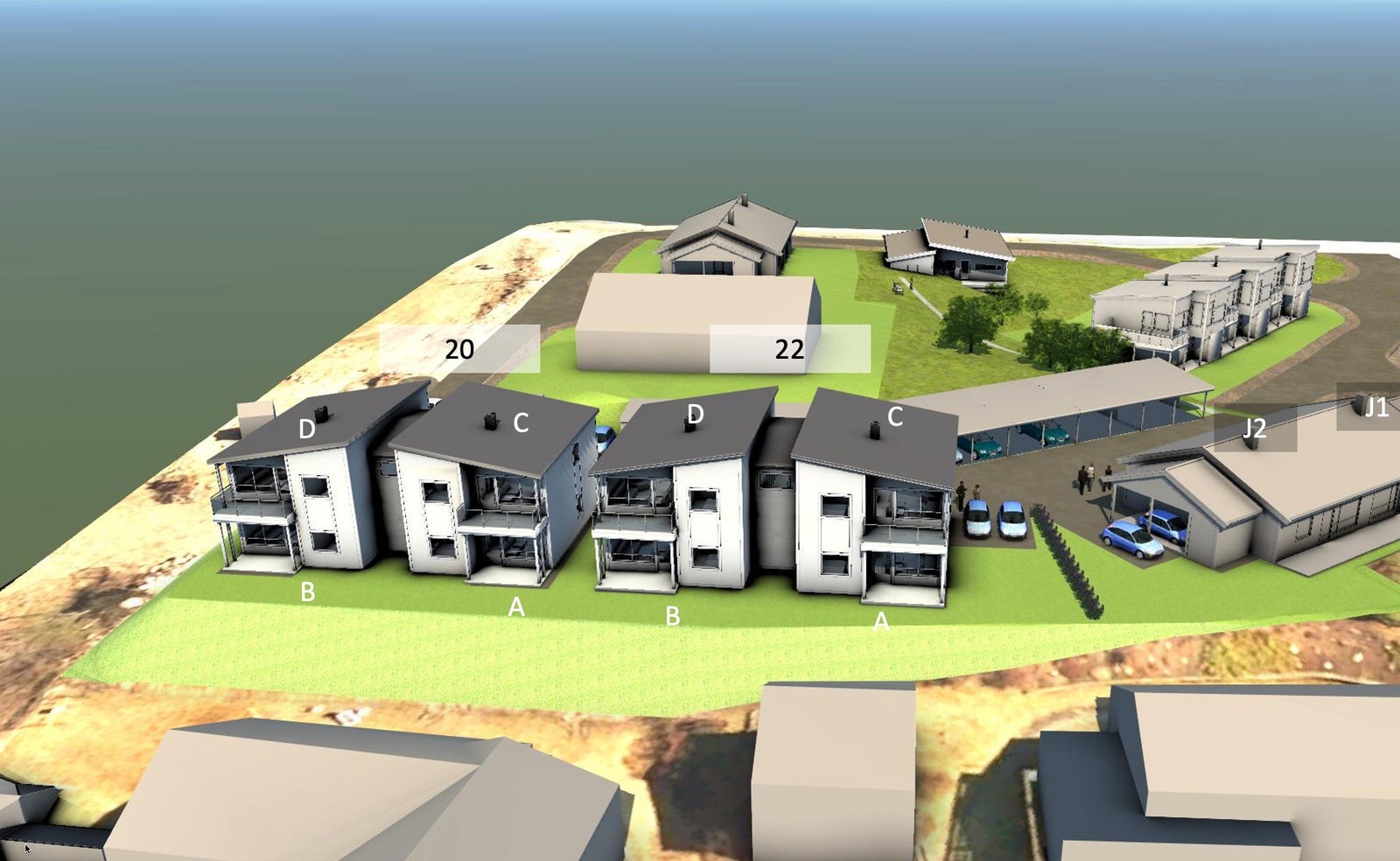 Oversiktsillustrasjon Galleribilde