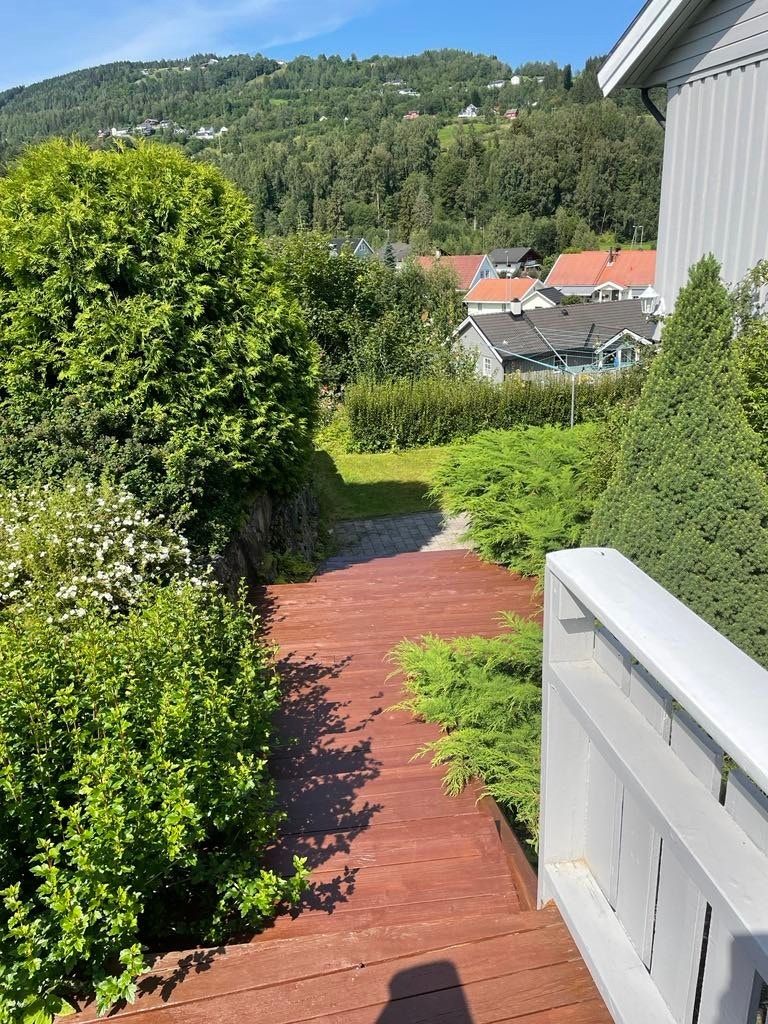 Trapp ned til nedsiden av huset. Galleribilde