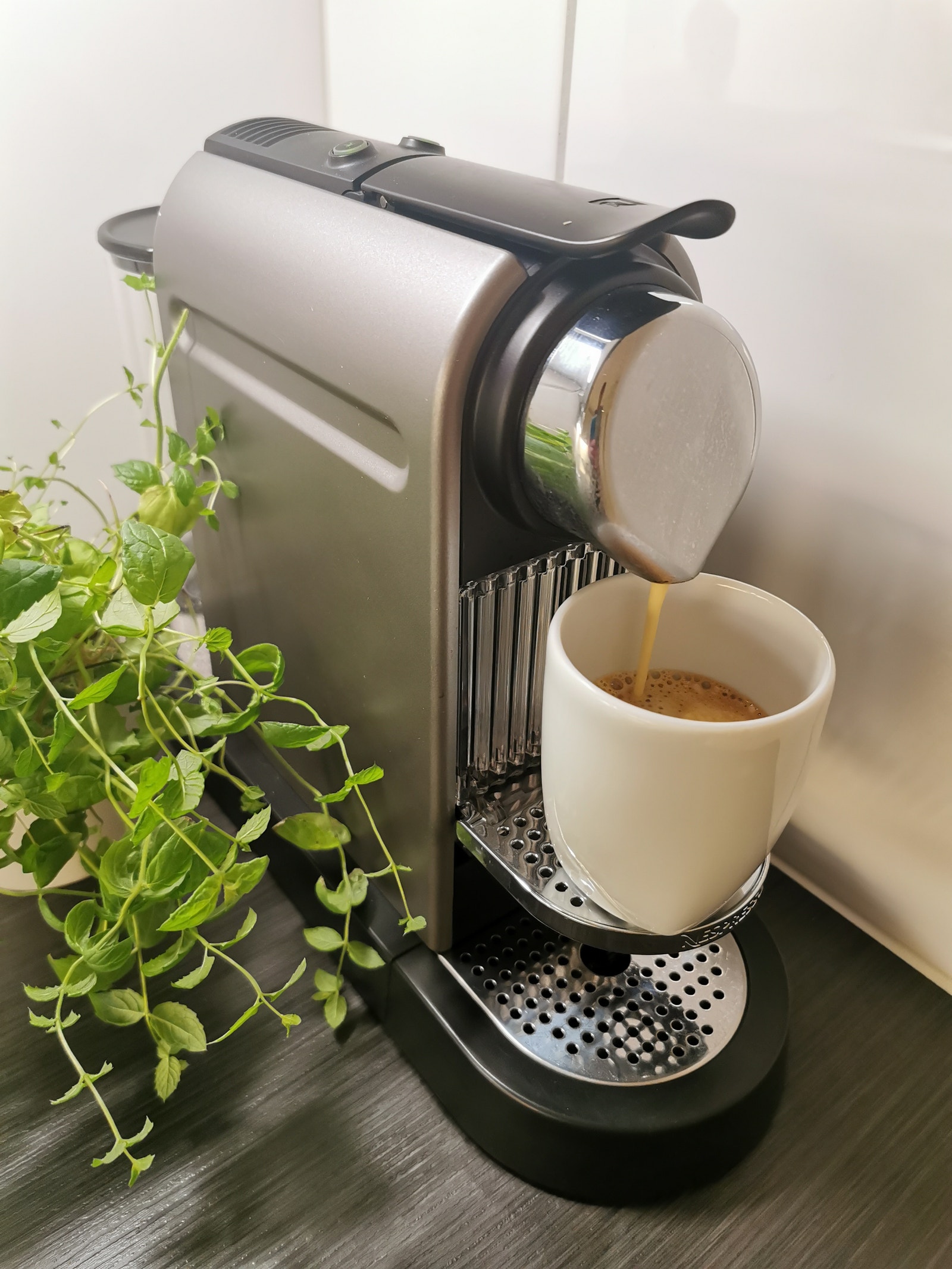 Nespresso kaffemaskin. Galleribilde