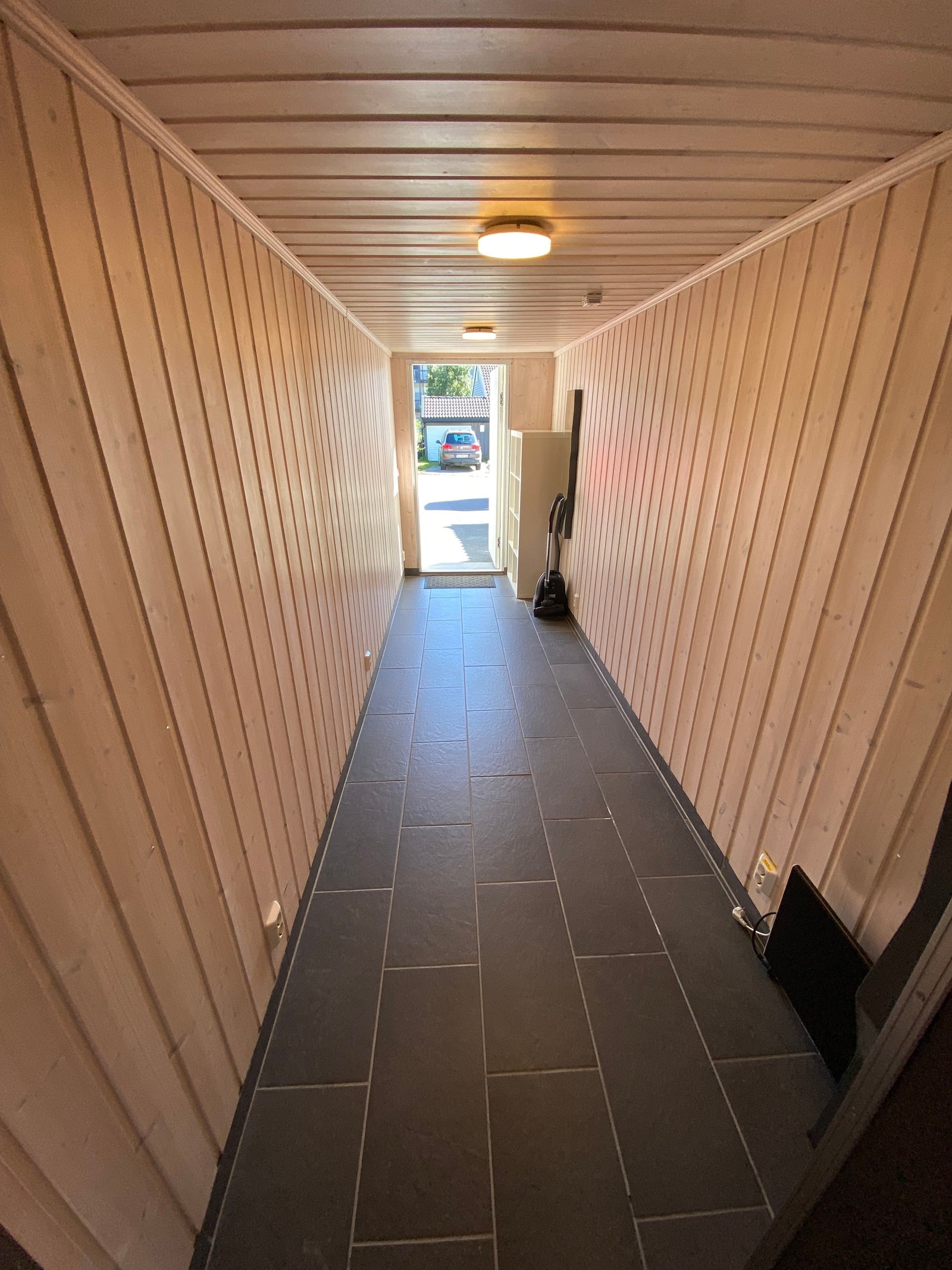 Stor og lys gang Galleribilde