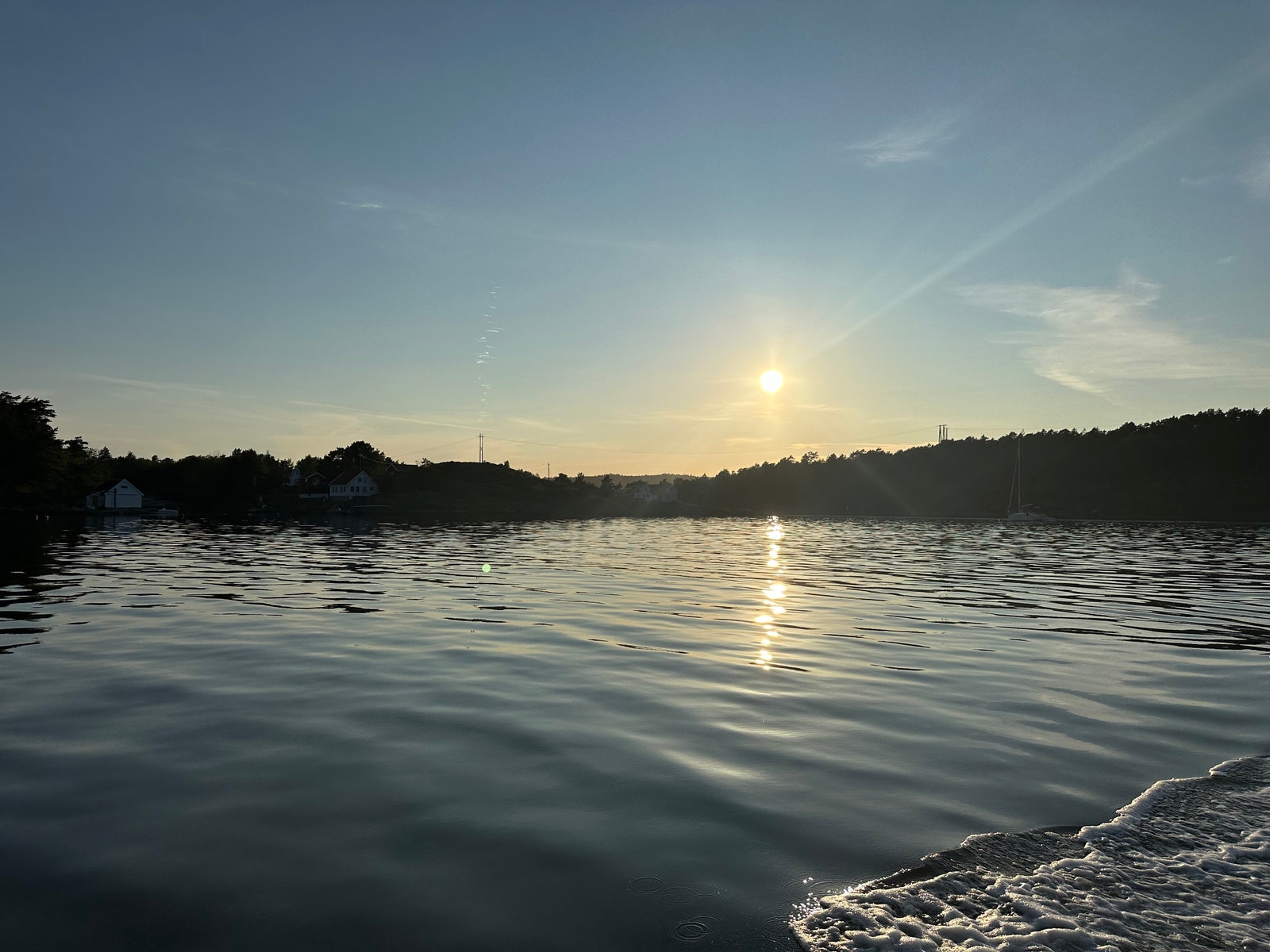 Kveldssol i juli Galleribilde