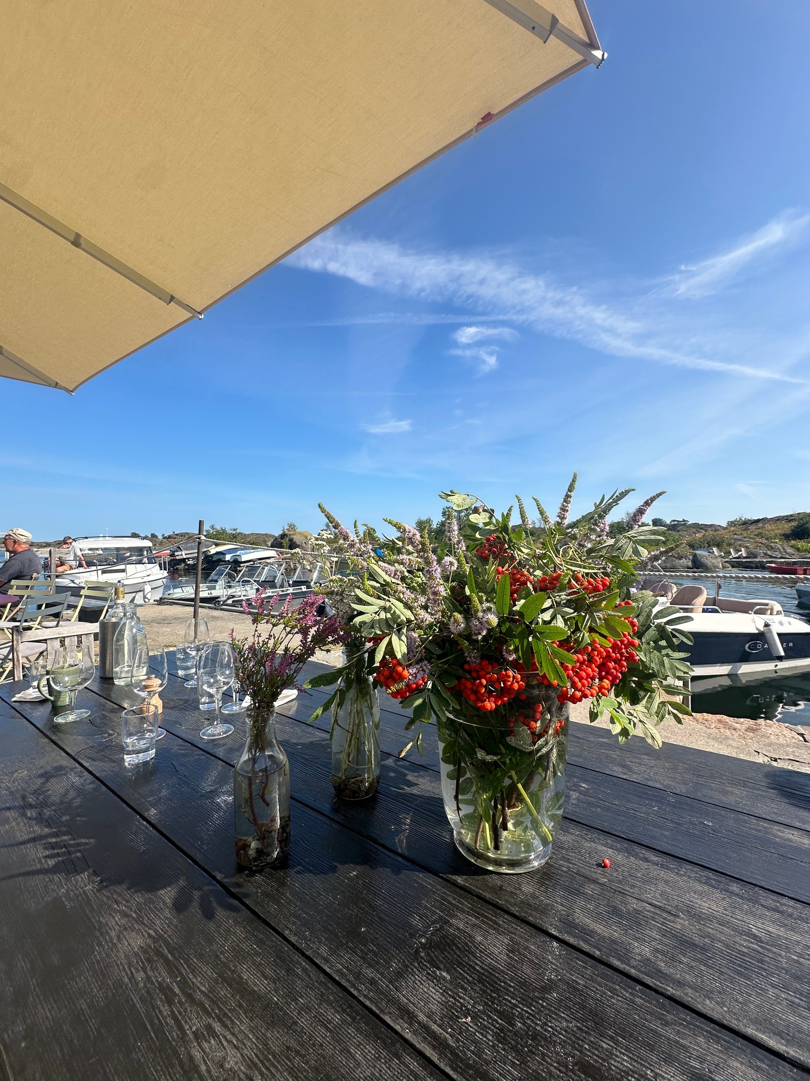 Restaurant Kriveligheten på Sandøya rett i nærheten Galleribilde