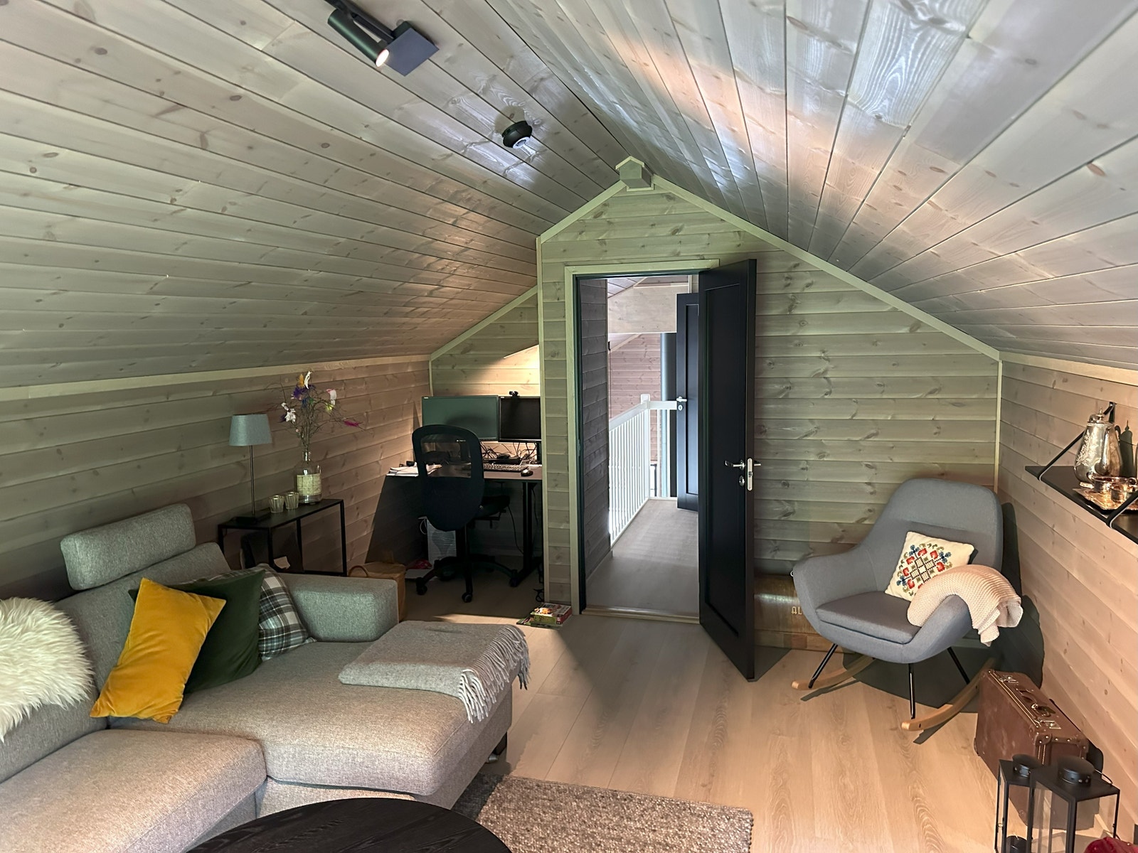 Loftstue Galleribilde