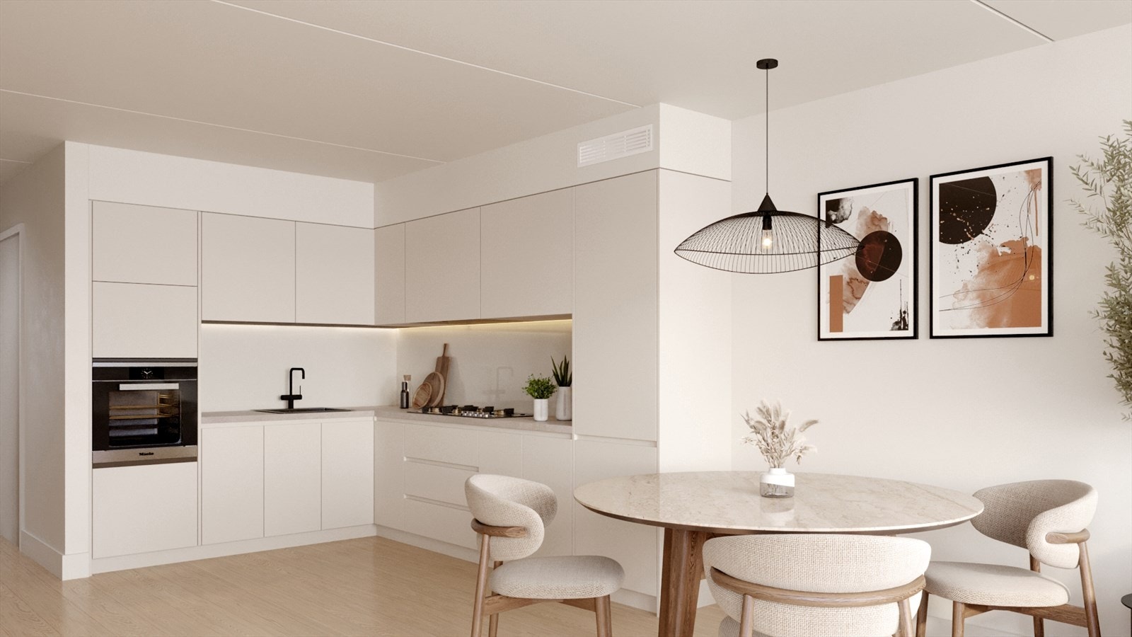 Som standard leveres kjøkken fra Arens kjøkken. Dette er en kvalitetskjøkken med stort utvalg og 30 års efaring. De har også eget kjøkkenstudio på blant annet Bekkestua der man kan komme for å se og gjøre personlige tilpasninger om ønskelig. Galleribilde