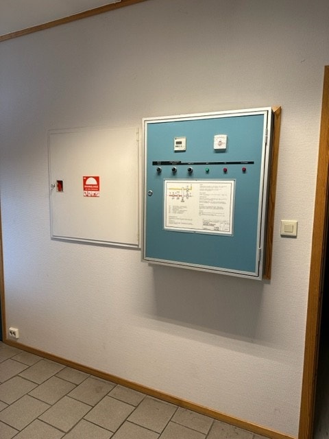 Kontrollpanel ventilasjon 1 etg. Galleribilde
