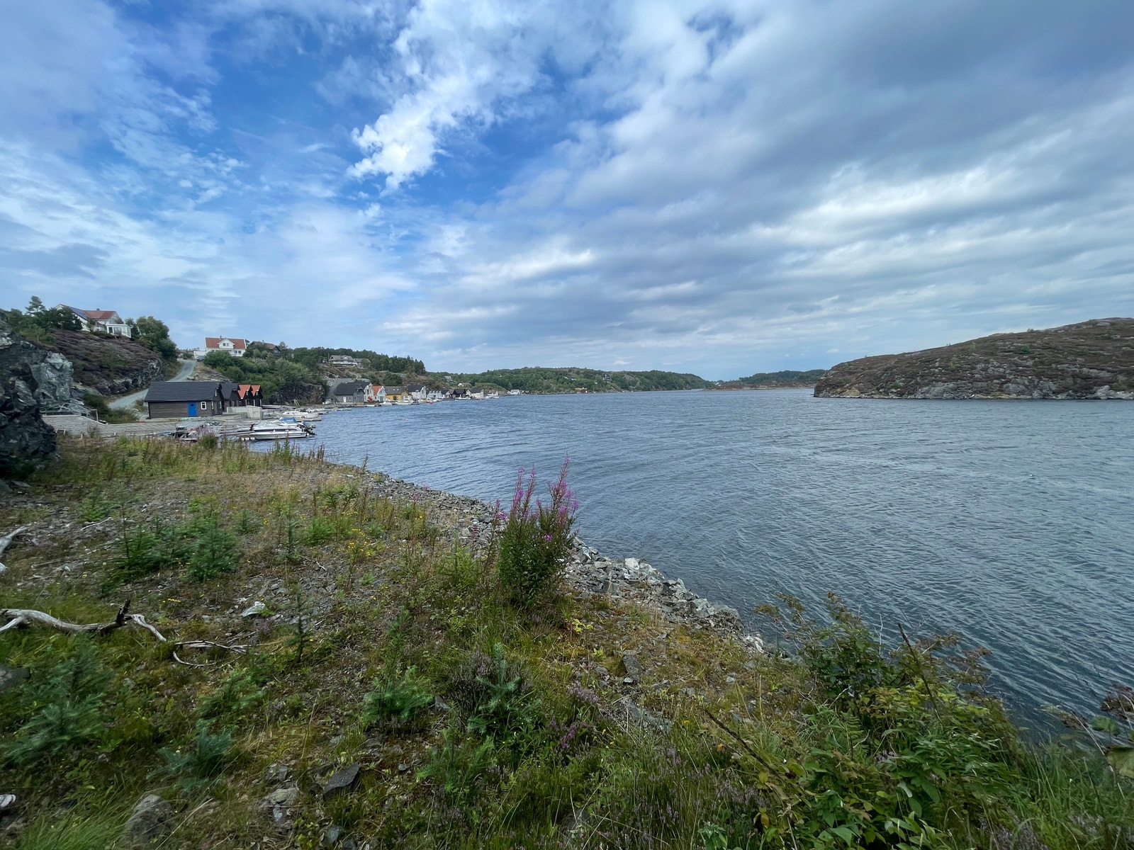 Nausttomt. Tomtene er ferdig planerte Galleribilde