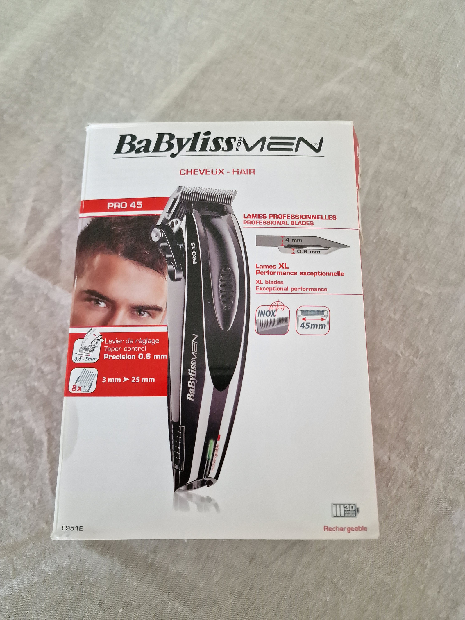 Babyliss Pro 45 E951E Professional Hair Trimmer FINN torget