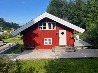 Inngang med uteplass Galleribilde