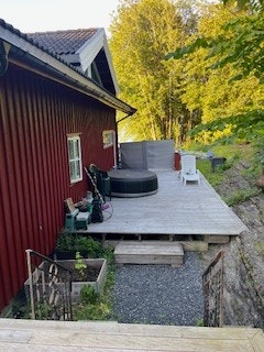 Terrassen på baksiden. Galleribilde