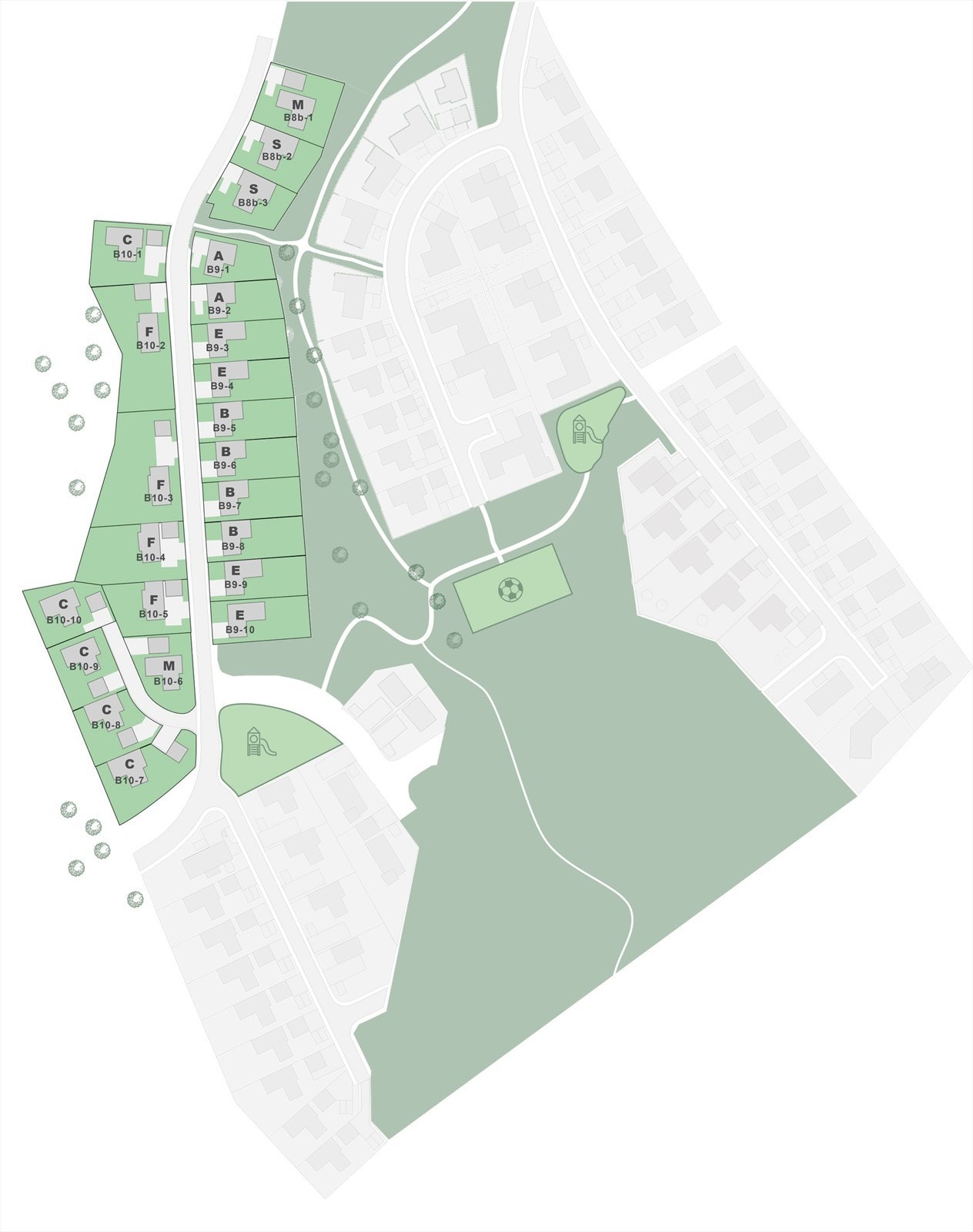 Det totale prosjektet er på ca 81 boliger og bygges i fire trinn. Vi gjør oss først ferdig med Furuåsen som er den øverste veien for deretter å gå videre med den nederste delen. Galleribilde