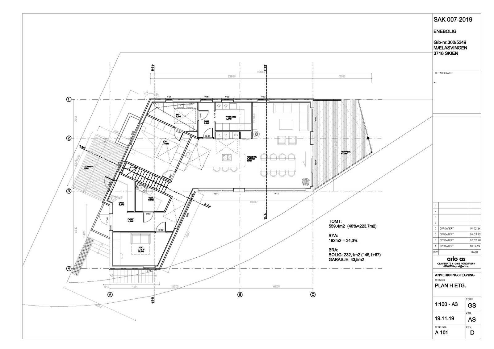 Plan h. etg.