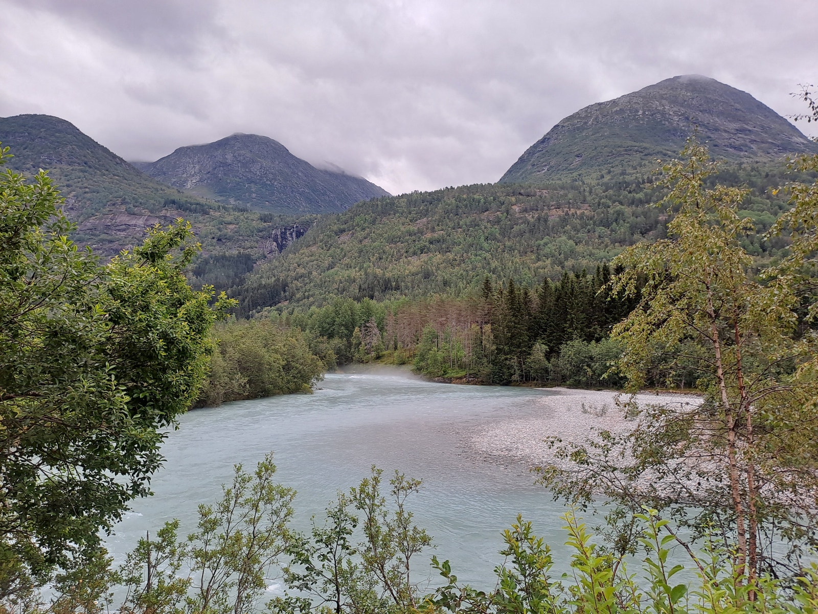 Rusletur langs vegen Galleribilde
