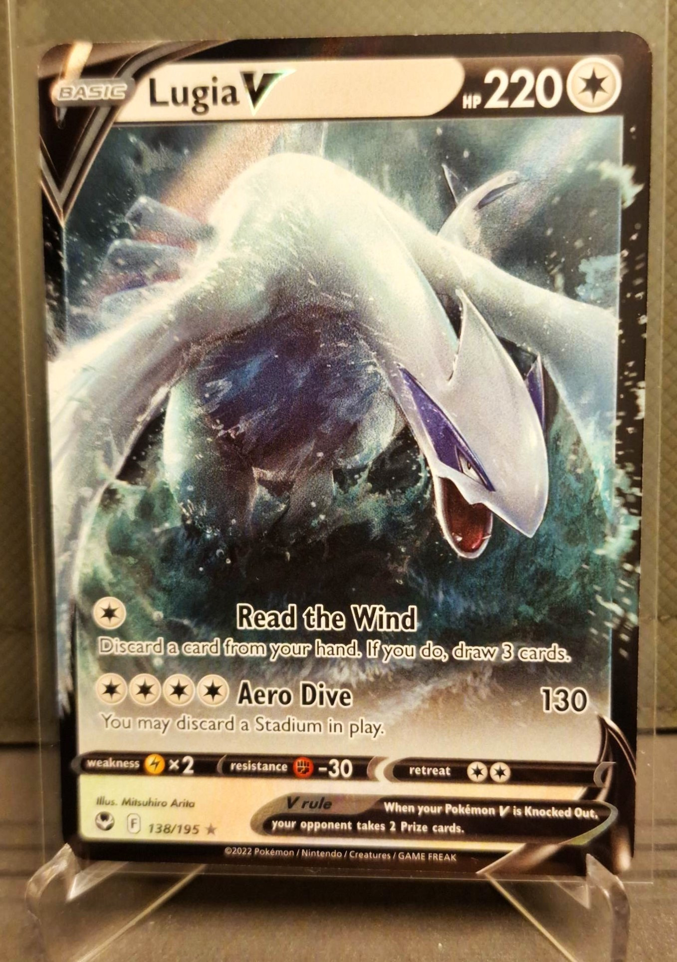 Pokemon TCG Silver Tempest Lugia V #138 PSA 10! outlet