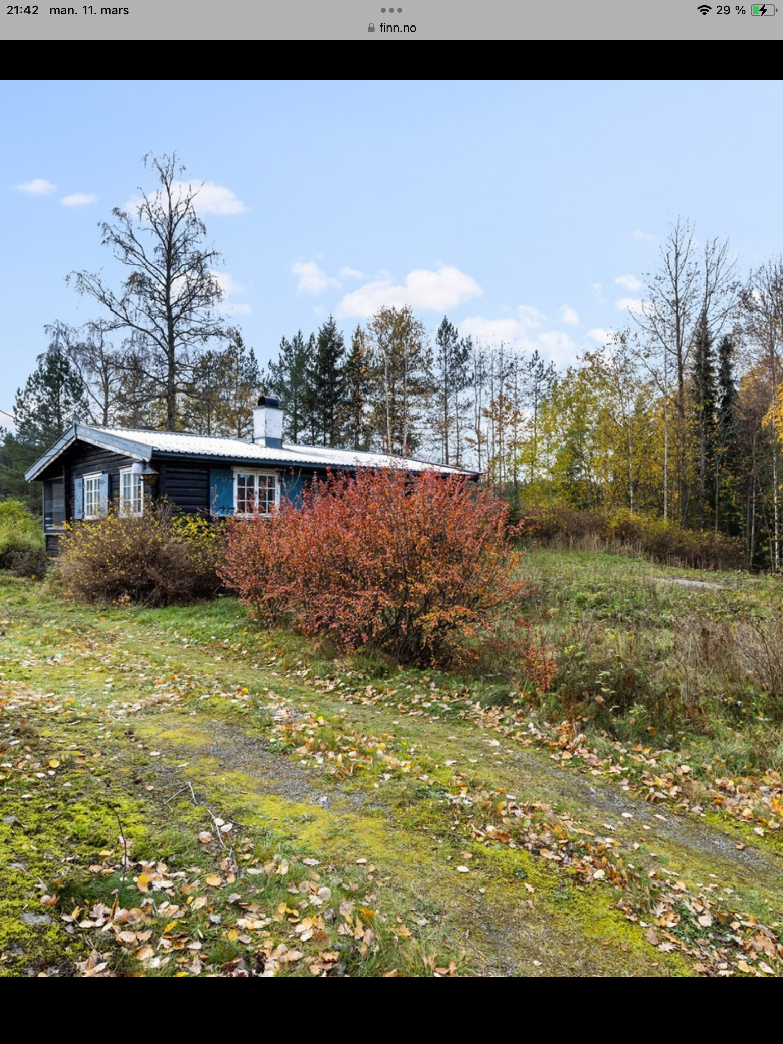 Enebolig fra forsiden Galleribilde