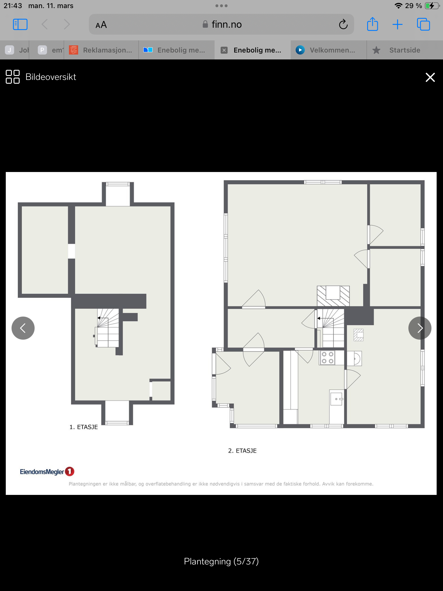 Oversikt enebolig Galleribilde