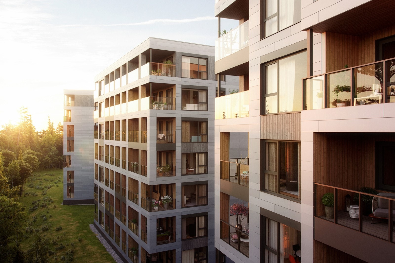 Velkommen til Vestskogen Jessheim bygg M! I Vestskogen Bygg M er 51 leiligheter solgt! Kun 12 leiligheter igjen. Priser fra kr. 2 890 000,- med BoStart Galleribilde