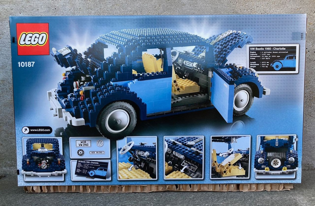 Lego 10187 volkswagen beetle on sale