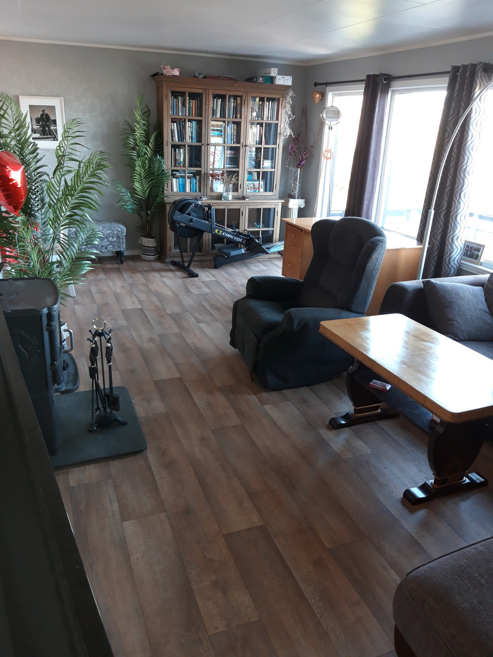 Utgang til terasse, rett ut fra spisestue Galleribilde