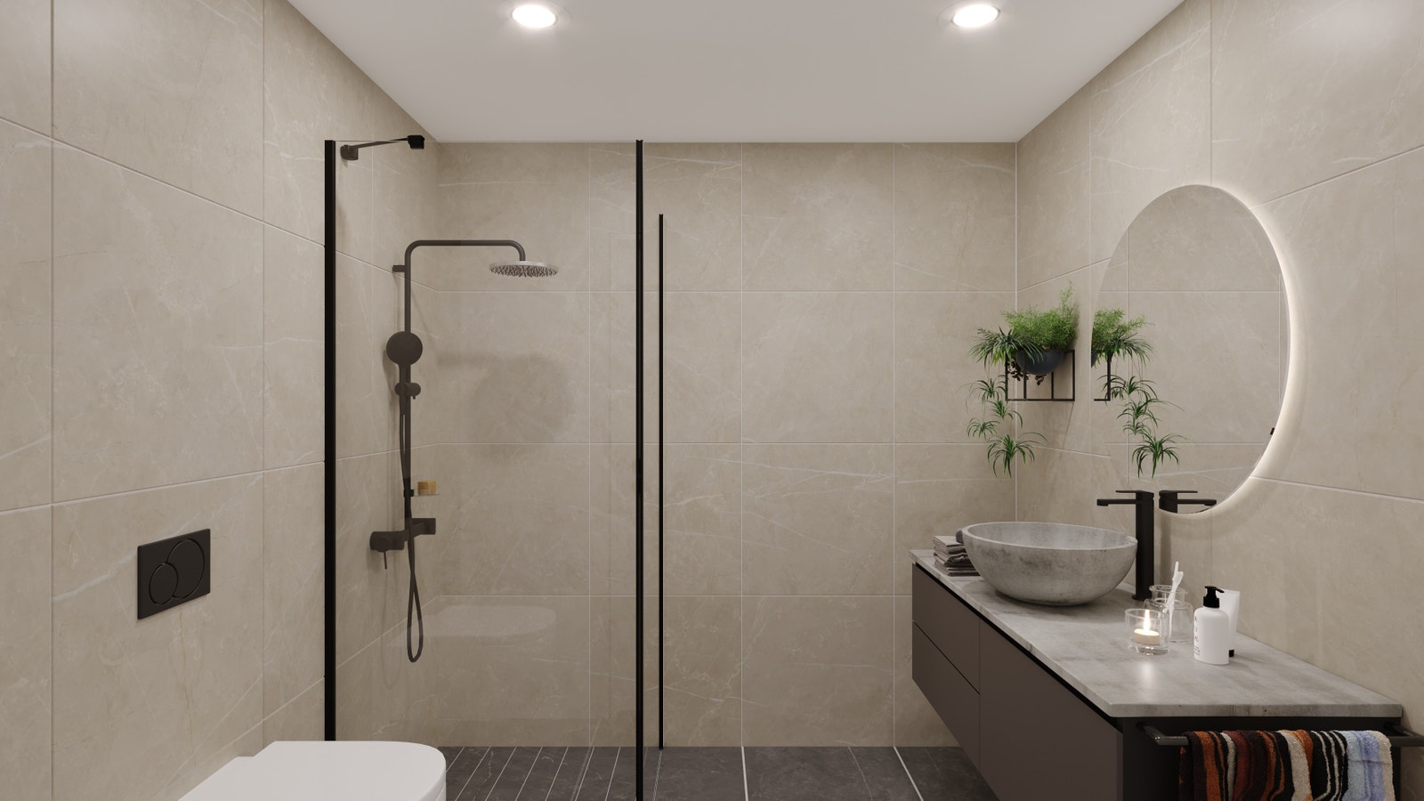 Delikate baderom Galleribilde