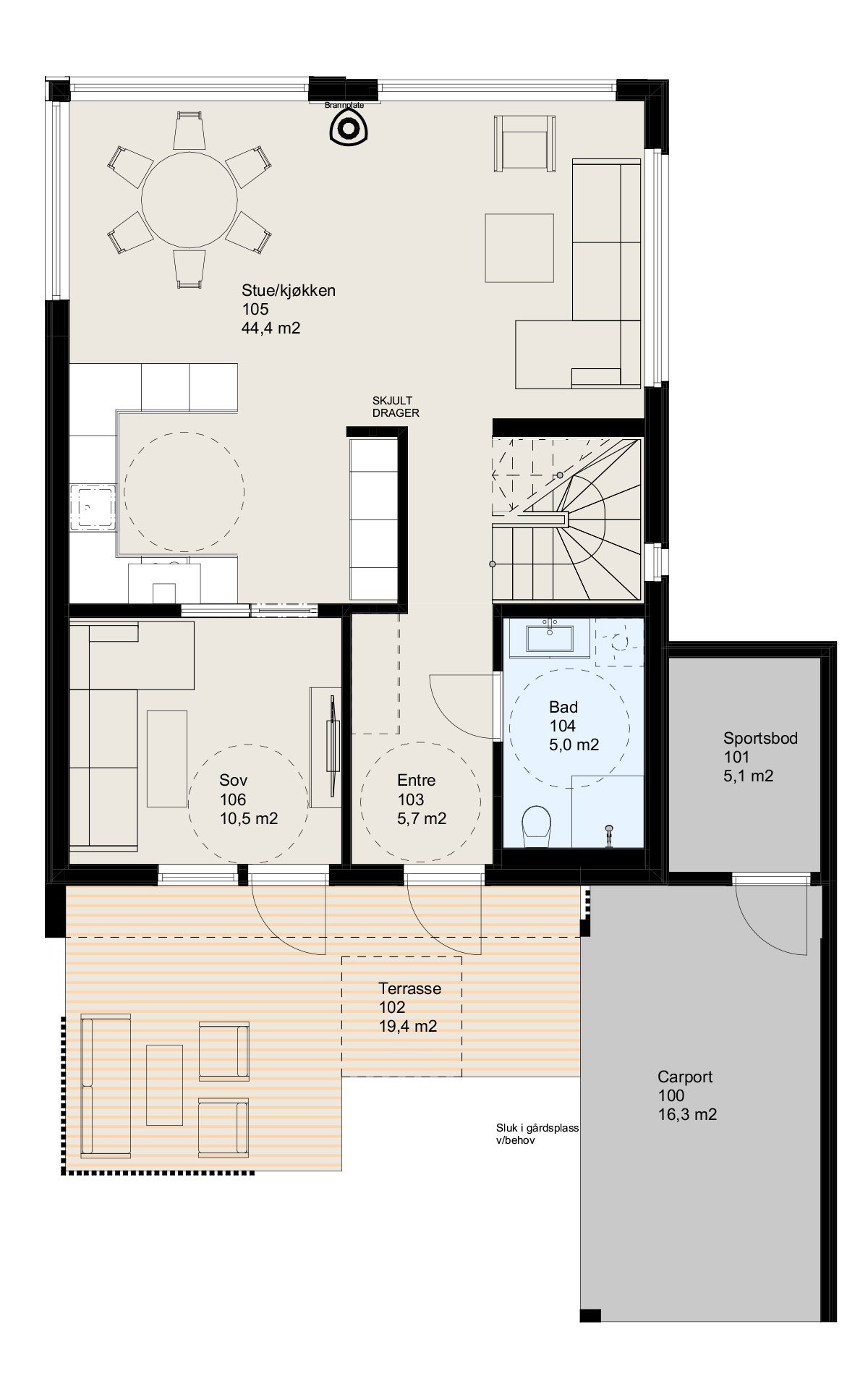 Første etasje Galleribilde