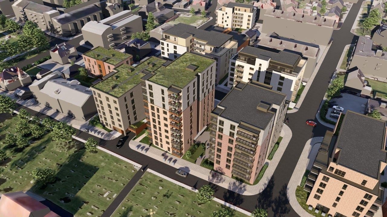 Oversiktsillustrasjon Galleribilde