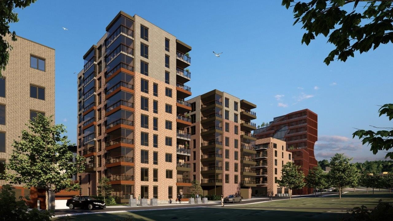 Sett fra øst. Galleribilde